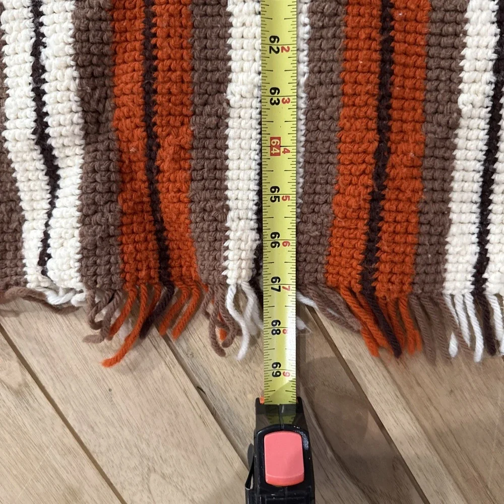 Vintage Handmade Afghan Blanket – 67